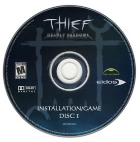 Thief: Deadly Shadows - Disc (United States) - 800x812