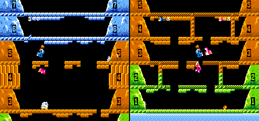 Illustration of Vs. Ice Climber Dual