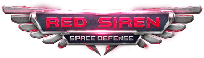 Red Siren: Space Defense - Clear Logo (World) - 438x126