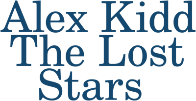 Alex Kidd: The Lost Stars - Clear Logo (Brazil) - 3840x1989