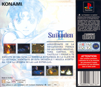 Suikoden II - Box - Back (Spain) - 1602x1394