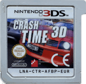 Crash Time 3D - Cart - Front (Europe) - 1507x1468
