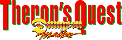 Dungeon Master: Theron's Quest - Clear Logo (North America) - 4967x1630