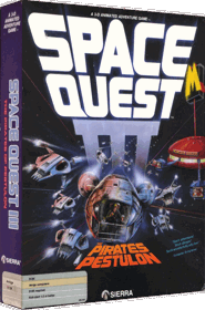 Space Quest III: The Pirates of Pestulon - Box - 3D (North America) - 824x1246