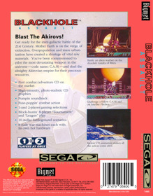 Blackhole Assault - Fanart - Box - Back (North America) - 1686x2156