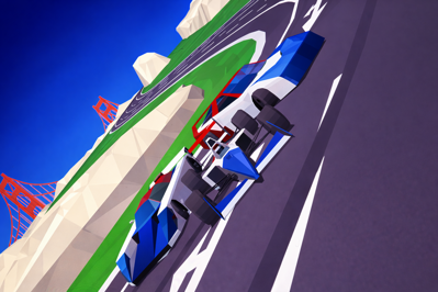Virtua Racing Deluxe - Fanart - Background (Japan) - 1536x1024