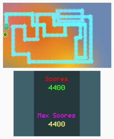 Azure Snake - Screenshot - Gameplay (World) - 420x510