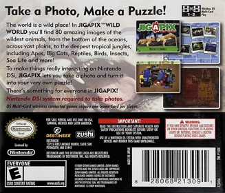 Jig-a-Pix Wild World - Box - Back (North America) - 931x798