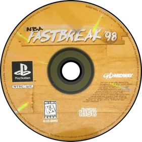 NBA Fastbreak '98 - Disc (North America) - 700x700