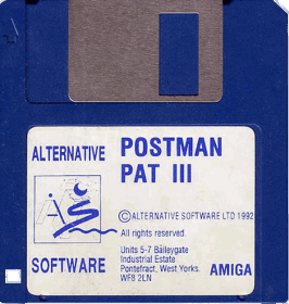 Postman Pat 3: To the Rescue - Disc (United Kingdom) - 486x512