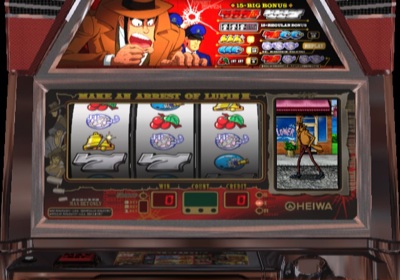 Slotter Up Core 5: Lupin Daisuki! Shuyaku wa Zenigata - Screenshot - Gameplay (Japan) - 640x448