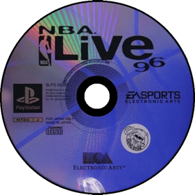 NBA Live 96 - Disc (Japan) - 600x600