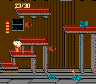 Splatterhouse: Wanpaku Graffiti - Screenshot - Gameplay (World) - 256x224