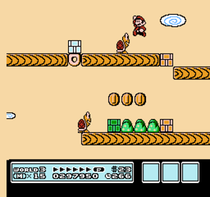 Super Mario Bros. 3 - Screenshot - Gameplay (World) - 3840x3600