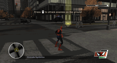 Spider-Man: Web of Shadows - Screenshot - Gameplay (World) - 2501x1344