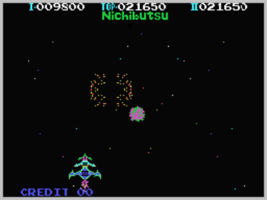 Moon Cresta - Screenshot - Gameplay (World) - 256x192