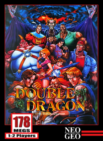 Double Dragon - Fanart - Box - Front (World) - 788x1080