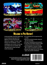 Evolution: Dino Dudes - Box - Back (World) - 1000x1378