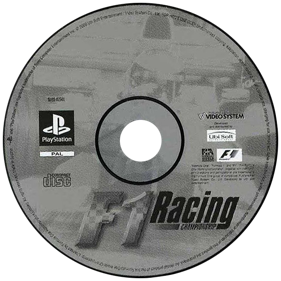 F1 Racing Championship - Disc (Europe) - 600x600
