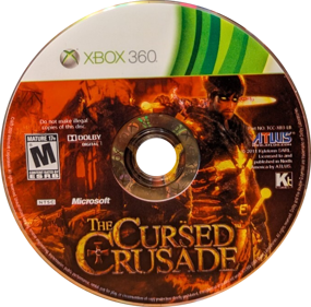 The Cursed Crusade - Disc (North America) - 679x669