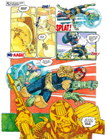 Judge Dredd - Advertisement Flyer - Back (World) - 850x1093