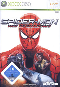 Spider-Man: Web of Shadows - Box - Front (Germany) - 600x856