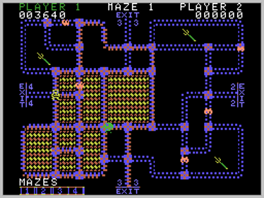 Pepper II - Screenshot - Gameplay (World) - 256x192
