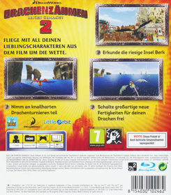 How to Train Your Dragon 2 - Box - Back (Germany) - 600x686