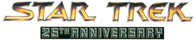 Star Trek: 25th Anniversary - Clear Logo (North America) - 1148x238