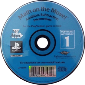 Math on the Move! 1: Addition & Subtraction: Intermediate - Disc (North America) - 600x600