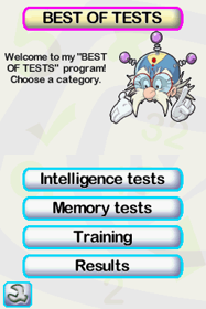 Best of Tests DS - Screenshot - Game Select (World) - 256x384