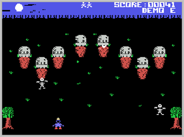 Happy Halloween - Screenshot - Gameplay (World) - 256x192