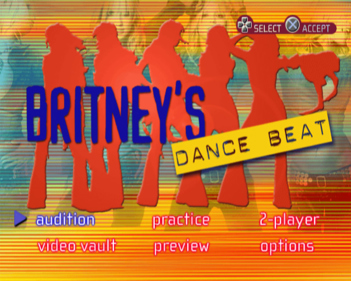 Britney's Dance Beat - Screenshot - Game Title (World) - 640x512