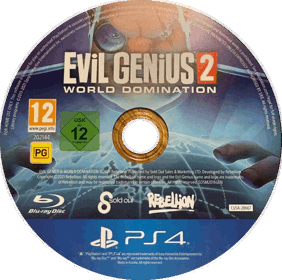 Evil Genius 2: World Domination - Disc (World) - 1029x1022