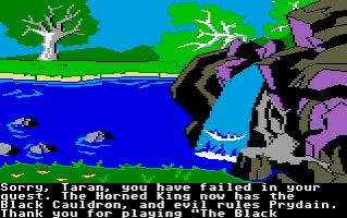 Illustration of The Black Cauldron