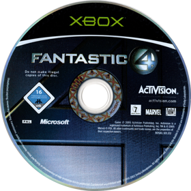 Fantastic 4 - Disc (Europe) - 750x751