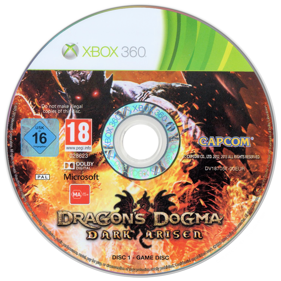 Dragon's Dogma: Dark Arisen - Disc (Europe) - 900x900