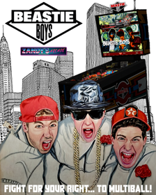Beastie Boys - Advertisement Flyer - Front (World) - 2400x3000