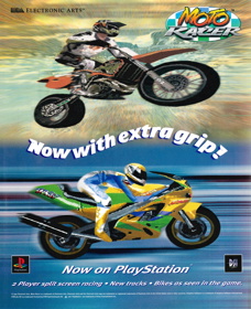 Moto Racer - Advertisement Flyer - Front (United Kingdom) - 1787x2197