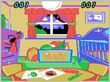 Peek-a-boo - Screenshot - Gameplay (World) - 256x192