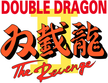 Double Dragon II: The Revenge - Clear Logo (World) - 3000x2311