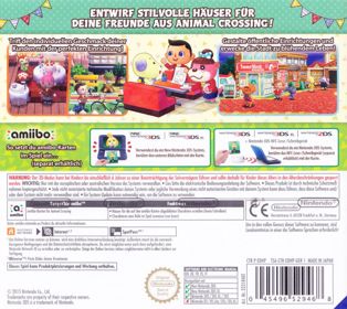 Animal Crossing Happy Home Designer - Box - Back (Germany) - 896x800