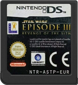 Star Wars: Episode III: Revenge of the Sith - Cart - Front (Europe) - 517x564
