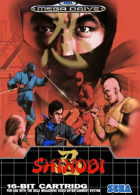 Shinobi (Oldschool Is Beautiful) - Fanart - Box - Front (Europe) - 512x712