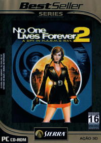 No One Lives Forever 2: A Spy in H.A.R.M.'s Way - Box - Front (Brazil) - 800x1128