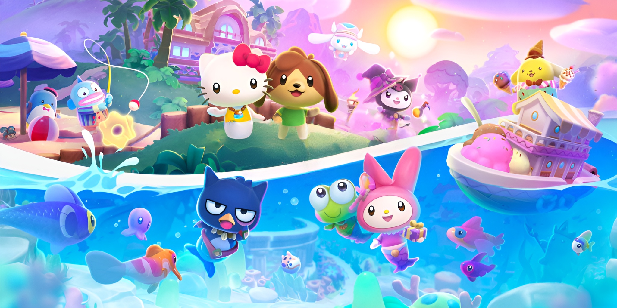 Illustration of Hello Kitty Island Adventure: Nintendo Switch 2 Edition