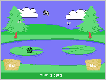 Frog Feast - Screenshot - Gameplay (World) - 256x192