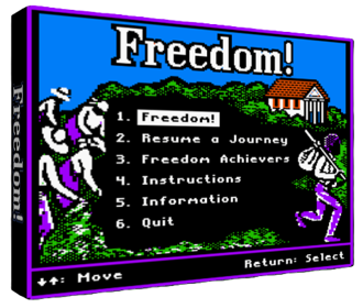 Freedom! - Box - 3D (United States) - 479x407