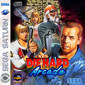 Die Hard Arcade - Fanart - Box - Front (United States) - 709x709