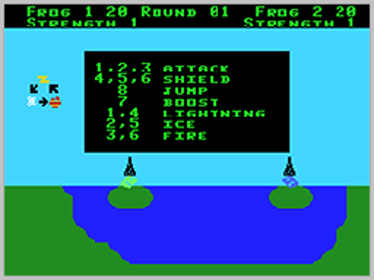 Frog Magi - Screenshot - Game Select (World) - 256x192